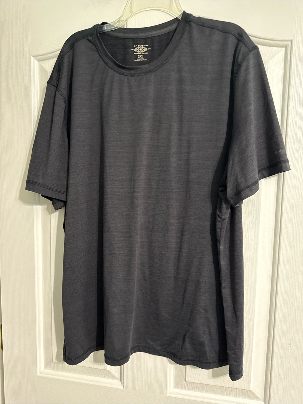 G.H. Bass & Co. Short Sleeve Crew Tee - Charcoal
